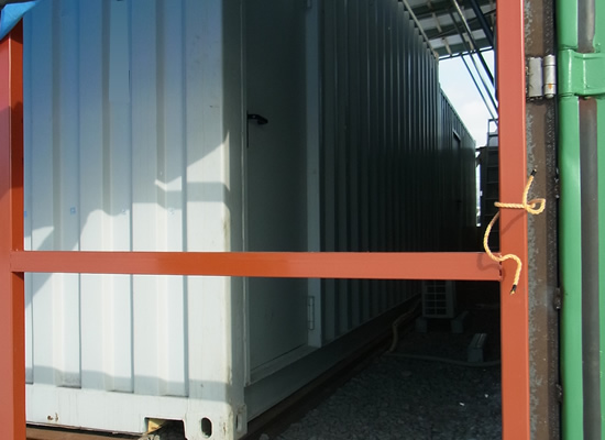 単管と鉄骨のコラボ1