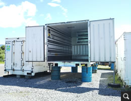 北海道 車載冷凍コンテナ加工取付写真20180715