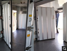 厚沢部町 車載冷凍コンテナ加工取付写真20180715