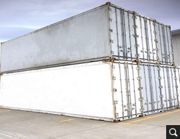 40ｆｔリーファーコンテナ連結イメージ